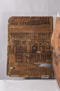 Coffin of Iqer, from Gebelein, 1914 excavation. Museo Egizio, S. 15744. Photo by Nicola Dell’Aquila and Federico Taverni/Museo Egizio.